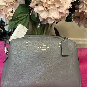 Coach Mini Lillie Leather Crossbody Bag